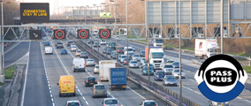 A busy motorway